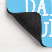 Simple Daddy Bunny Ostertypografie | Mousepad (Ecke)