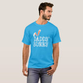 Simple Daddy Bunny Ostertypografie | T-Shirt (Vorne ganz)