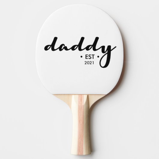 Simple Daddy Etablierte Jahr Custom Tischtennis Schläger (Vorderseite)