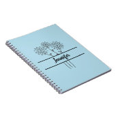 Simple daisies notebook for kids,back to school notizblock (Rechte Seite)