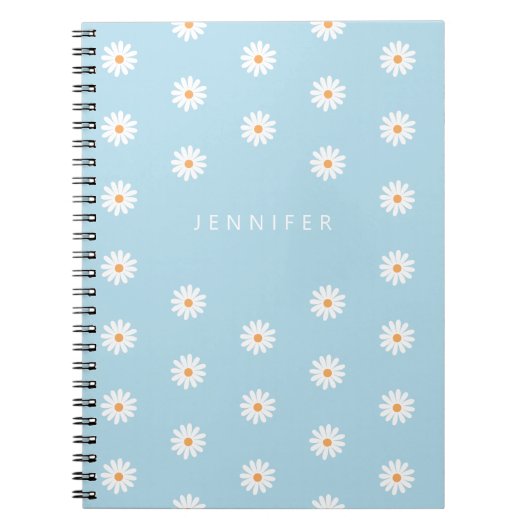 Simple Daisies Notebook for Kids Notizblock (Vorderseite)