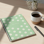 Simple daisies, Personalized gift Notizblock