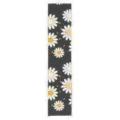 Simple Daisy Blume Floral Pattern trendy Girly Kurzer Tischläufer (Vorderseite)