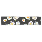 Simple Daisy Blume Floral Pattern trendy Girly Kurzer Tischläufer (Horizontal)