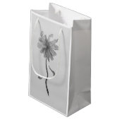 Simple Daisy Kleine Geschenktüte (Rückseite Schrägansicht)