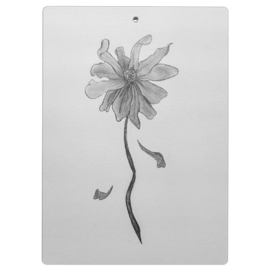 Simple Daisy Klemmbrett (Rückseite)