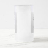 Simple Daisy Mattglas Bierglas (Mittel)