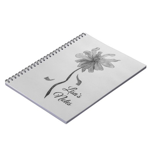 Simple Daisy Notizblock (Linke Seite)