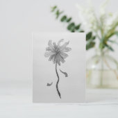 Simple Daisy Postkarte (Stehend Vorderseite)