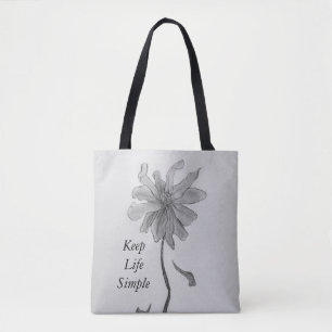 Simple Daisy Tasche