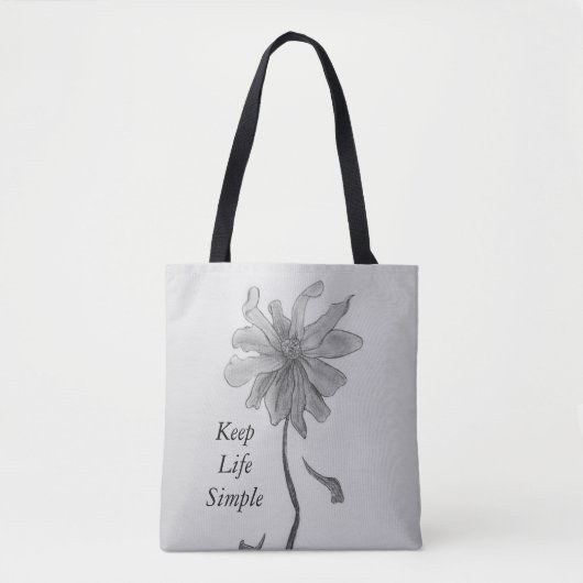 Simple Daisy Tasche (Vorderseite)