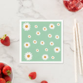 Simple Daisy Theme Paper Napkin Serviette (Beispiel)