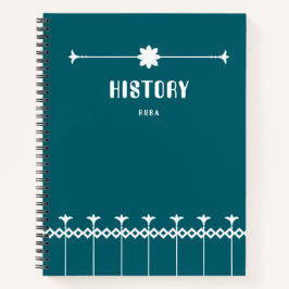 Simple dark colour Notebook Notizblock