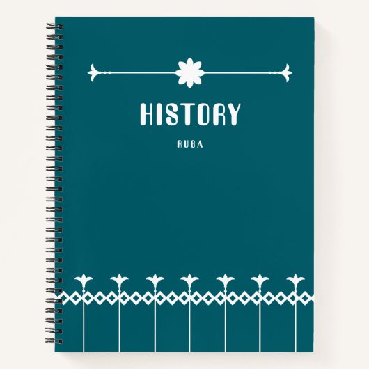 Simple dark colour Notebook Notizblock (Vorderseite)