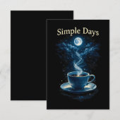 Simple Days Dankeskarte (Vorne/Hinten)