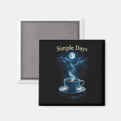 Simple Days Magnet (Vorderseite/Rückseite)