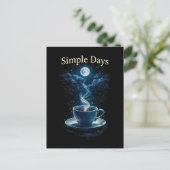 Simple Days Postkarte (Stehend Vorderseite)