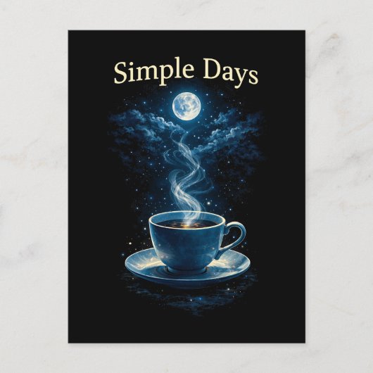 Simple Days Postkarte (Vorderseite)