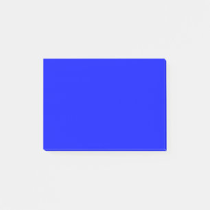 Simple Deep Blue Post-it Klebezettel