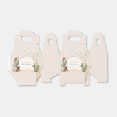 Simple Desert Boho Cactus Arch Baby Shower Geschenkschachtel (Ungefaltet)