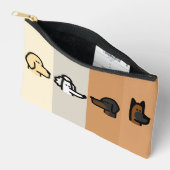 simple dog small accessory pouch zubehörtasche (Offen)