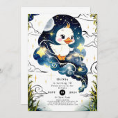 Simple Duck Birthday Einladung (Vorne/Hinten)