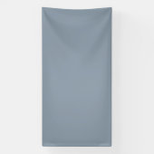 Simple dusty dove blue color banner (Vertikal)