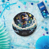 Simple Editable Ninja Birthday Pappteller (Party)