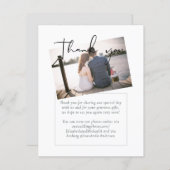 Simple Elegance FOTO Wedding Vielen Dank (Vorne/Hinten)