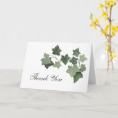 Simple Elegance Green Ivy Vielen Dank Karte (Gelbe Blume)