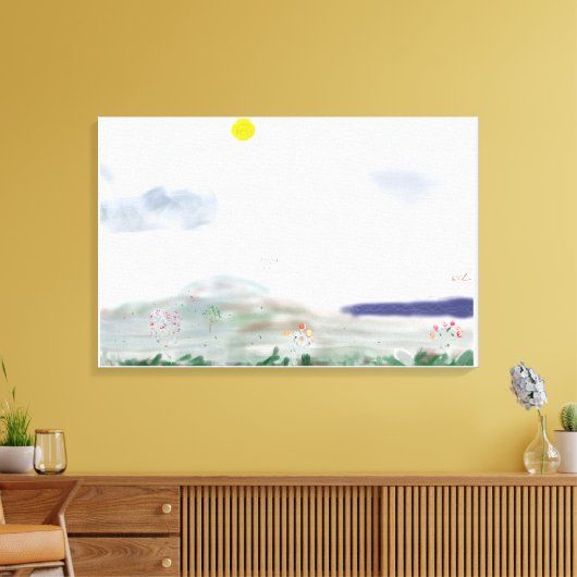 Simple Elegance Leinwanddruck (Insitu (Wohnzimmer))