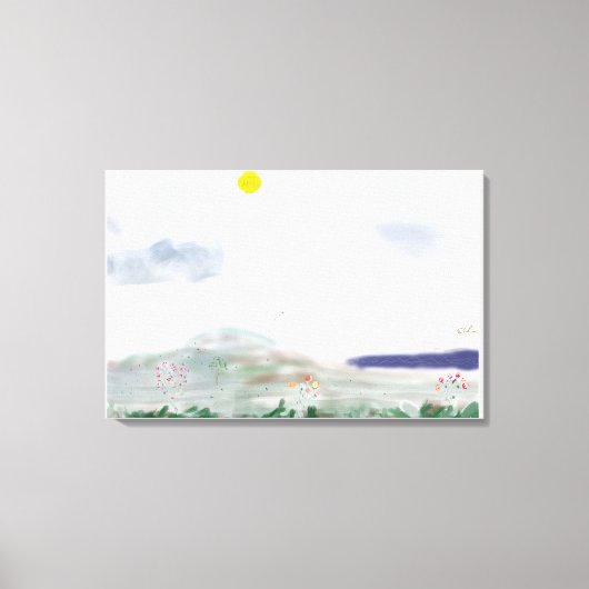 Simple Elegance Leinwanddruck (Vorderseite)