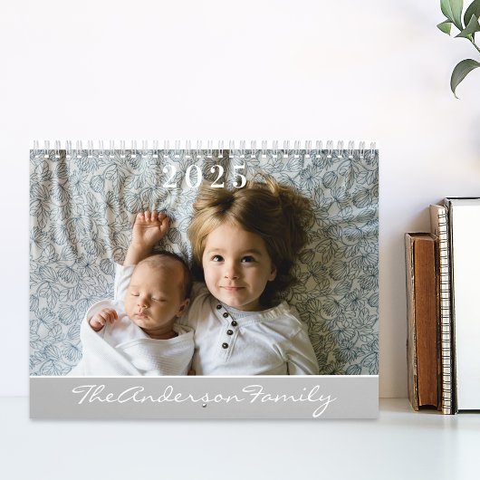 Simple Elegant 2025 Foto Kalender