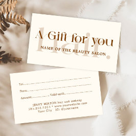 Simple Elegant Boho Brown Beauty