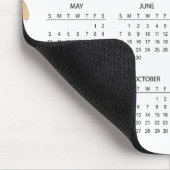 Simple Elegant Botanical 2026 Calendar | Mousepad (Ecke)