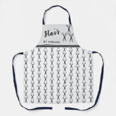 Simple elegant business light beauty salon schürze (Vorderseite)