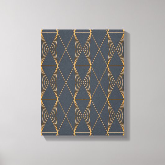 Simple, elegant, cool, trendy line graphic pattern leinwanddruck (Vorderseite)