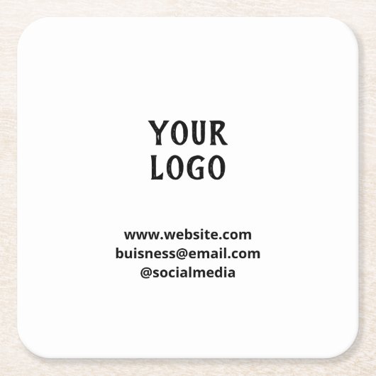 Simple elegant custom add your name marble stone rechteckiger pappuntersetzer (Vorderseite)