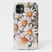 Simple Elegant Daisies Case-Mate iPhone Hülle (Rückseite)