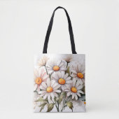 Simple Elegant Daisies Tasche (Vorderseite)