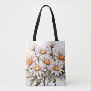 Simple Elegant Daisies Tasche