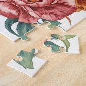 Simple Elegant Floral Friendsgiving  Puzzle (Seite)
