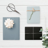Simple Elegant Gift Wrap - Stylish Modern Geschenkpapier Set