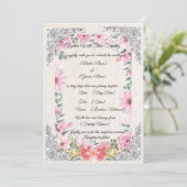 Simple Elegant Indian Wedding Invitation | Traditi Einladung (Stehend Vorderseite)