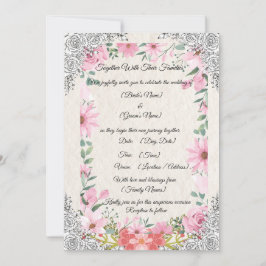 Simple Elegant Indian Wedding Invitation | Traditi Einladung