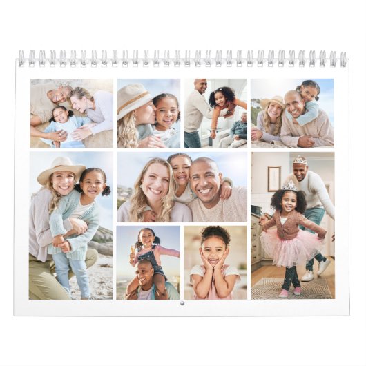 Simple Elegant Photo Collage Kalender (Titelbild)