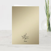 Simple Elegant Photo Valentine's day Karte (Rückseite)