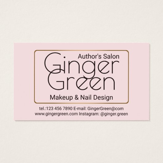 Simple Elegant Pink Bokeh (Rückseite)