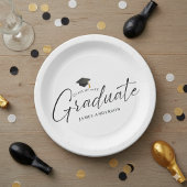 Simple Elegant Script Graduation Party Pappteller