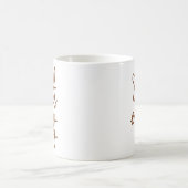 Simple Elegant Small Steps Every Day Handwritten Kaffeetasse (Mittel)